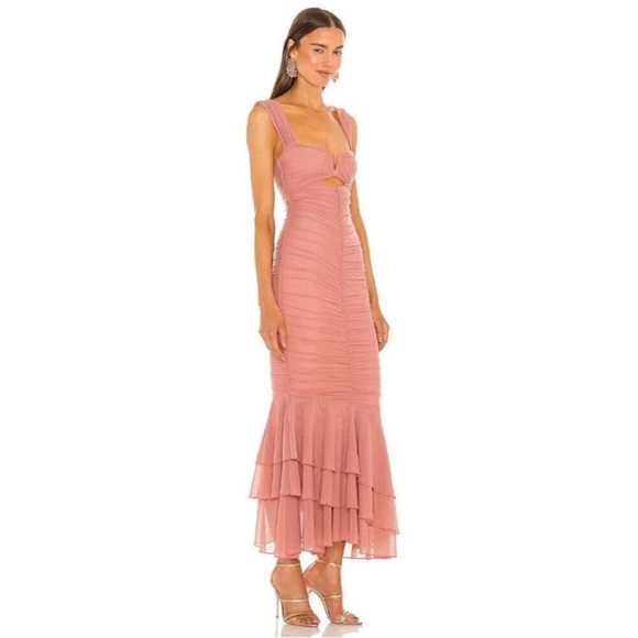 Michael Costello Dresses & Skirts - Michael Costello Hilary Gown in Blush